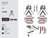 Guantes abiertos Amerikick Top Ten modelo 2022-2023, 21656-622