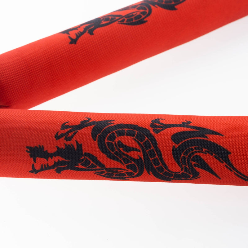 Fighter Soft Dragon nunchaku - red