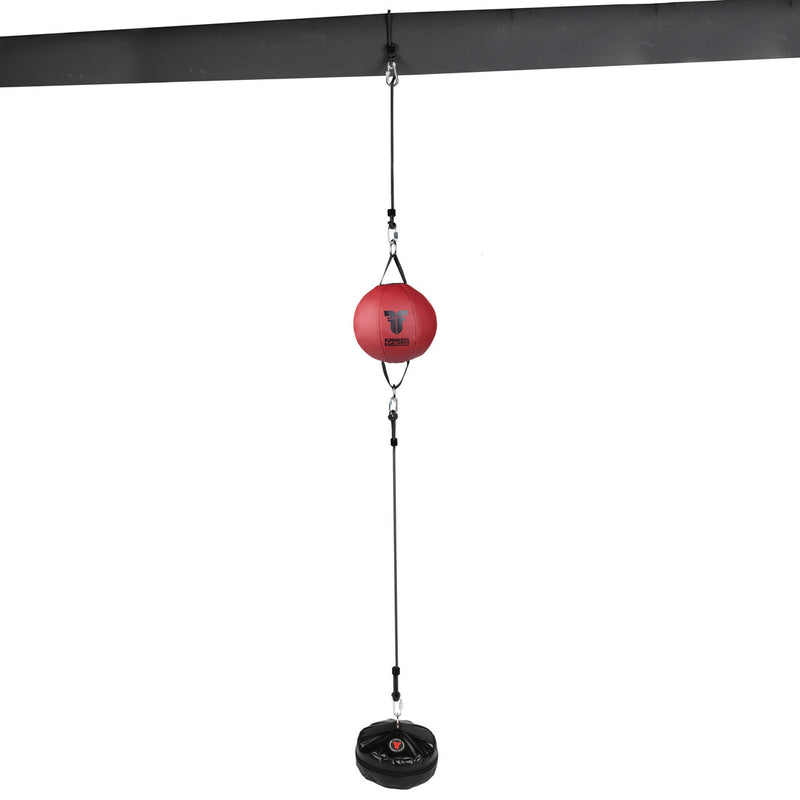Fighter Punch Ball with Base MF-PRO - red/black
