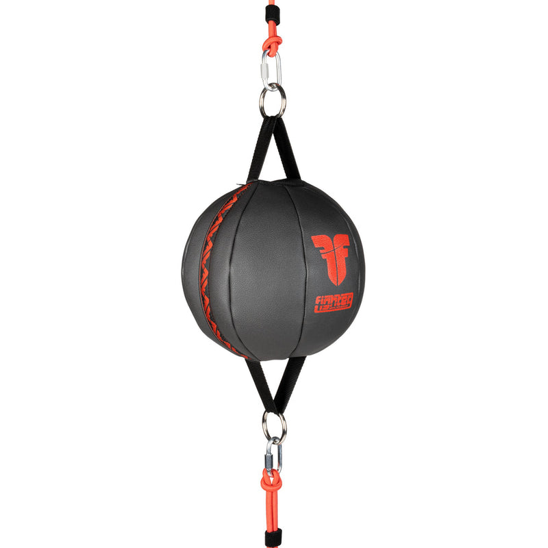 Fighter Punch Ball with Base MF-PRO - black/red