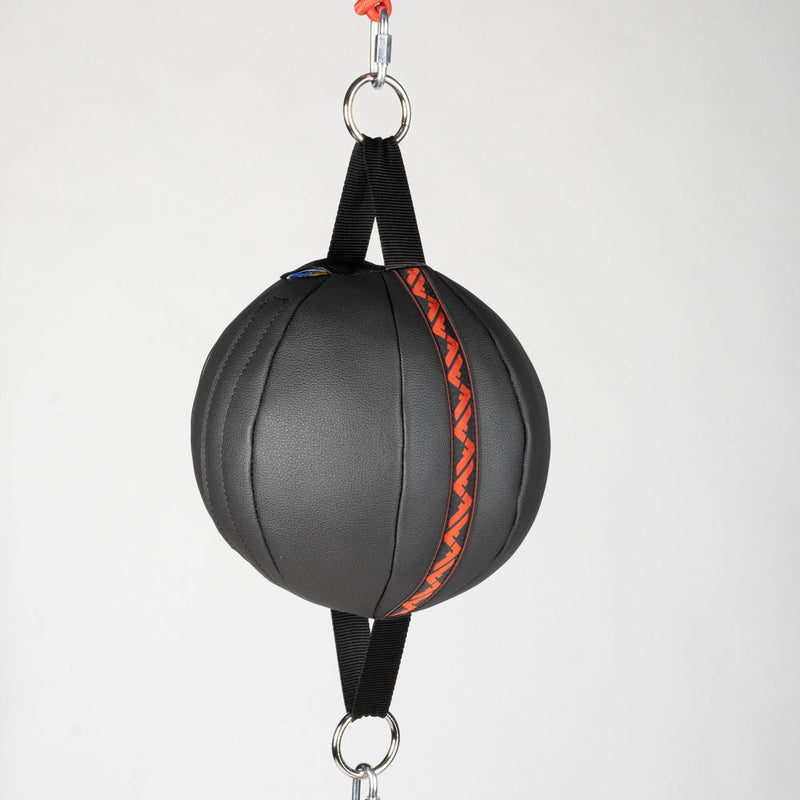 Fighter Punch Ball with Base MF-PRO - black/red