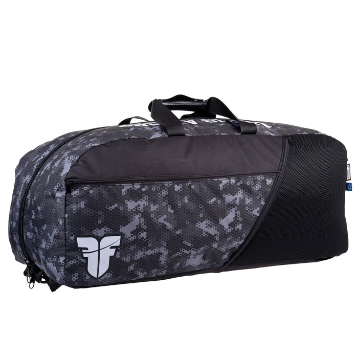 Fighter Sports Bag/Backpack - black camo honeycomb