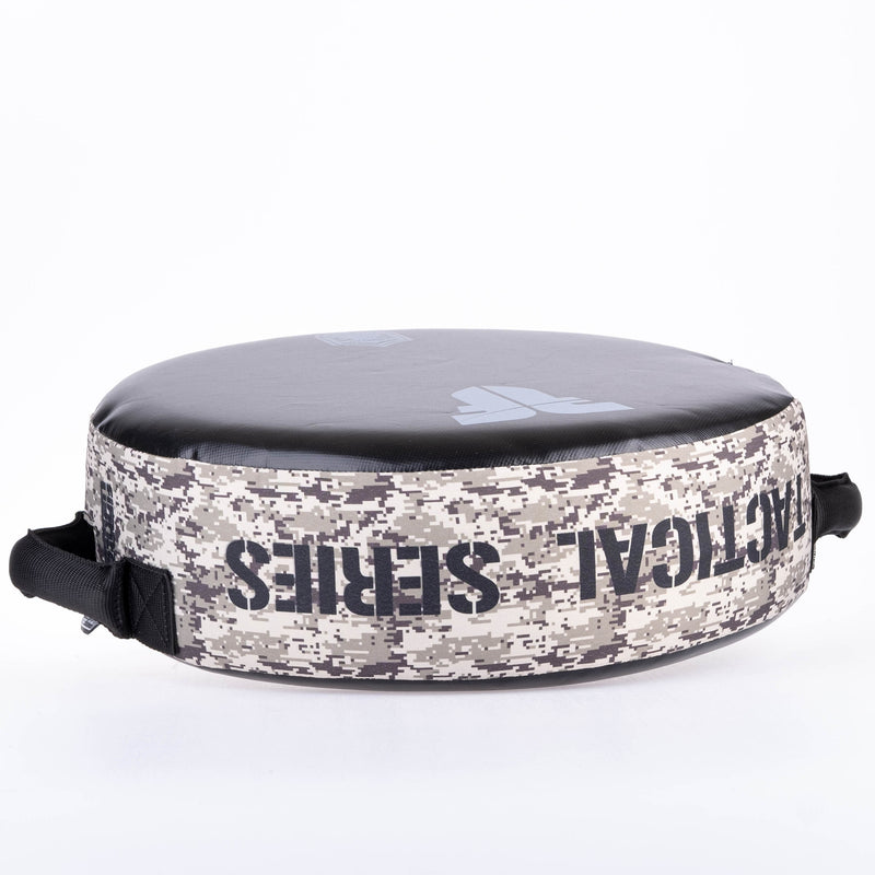 Fighter Round Shield - Life Is A Fight - Desert Camo, FKSH-34