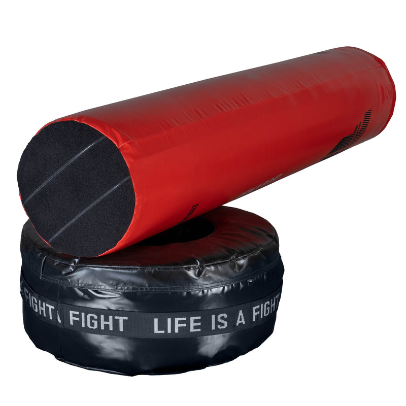 Free standing boxing bag Fighter 3in1 - red