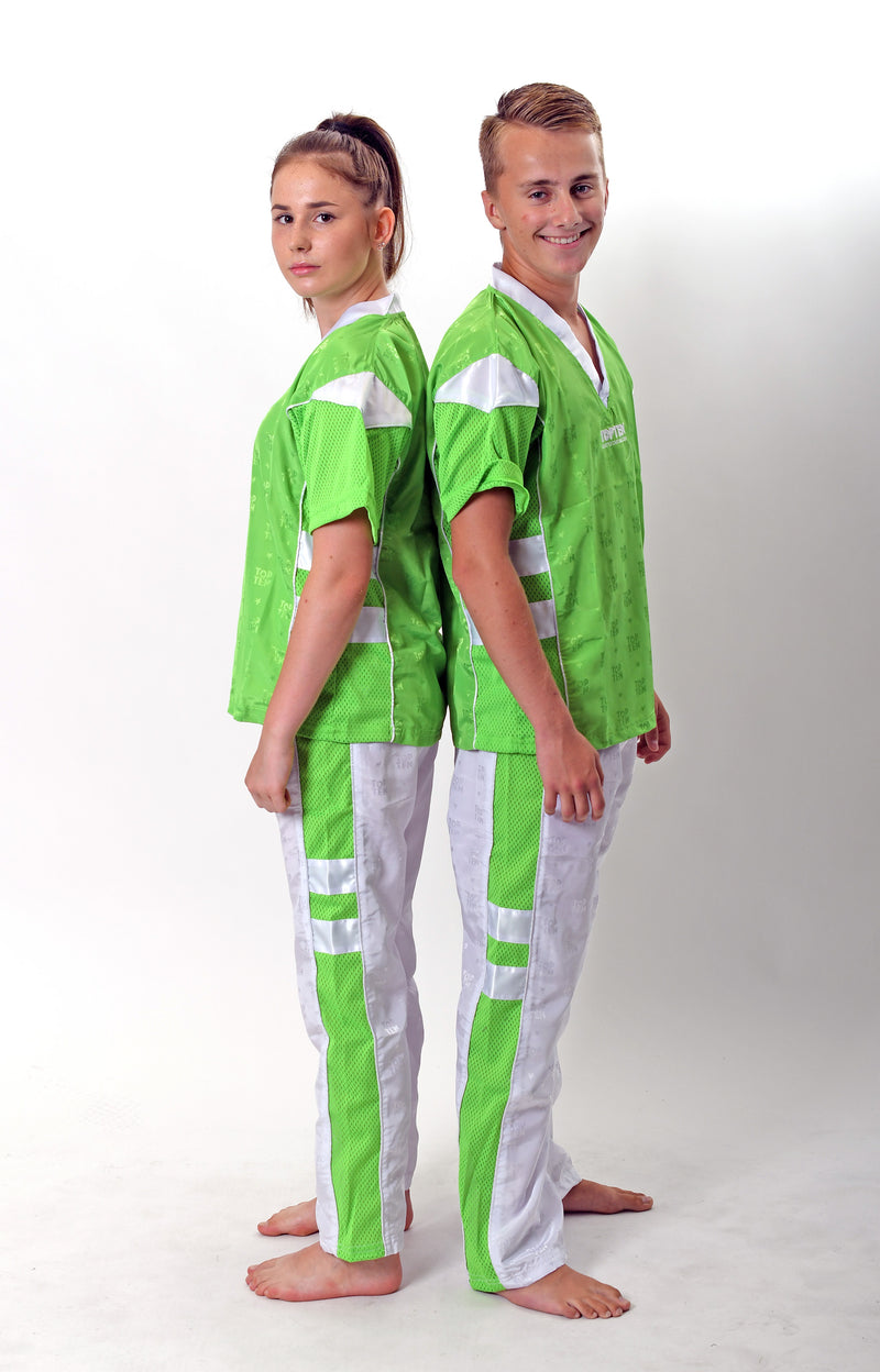 Fight TOP TEN Uniform - neon green/white, 1681-15