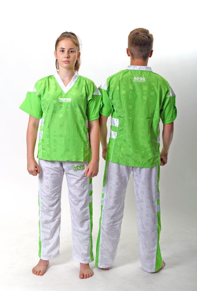 Fight TOP TEN Uniform - neon green/white, 1681-15