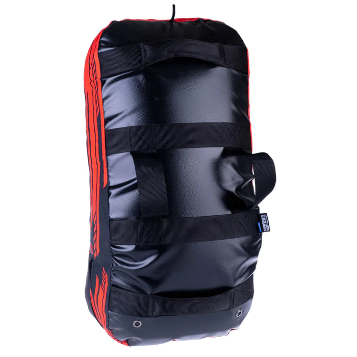 Escudo grande de combate - MULTI GRIP - Serie Power - negro/rojo