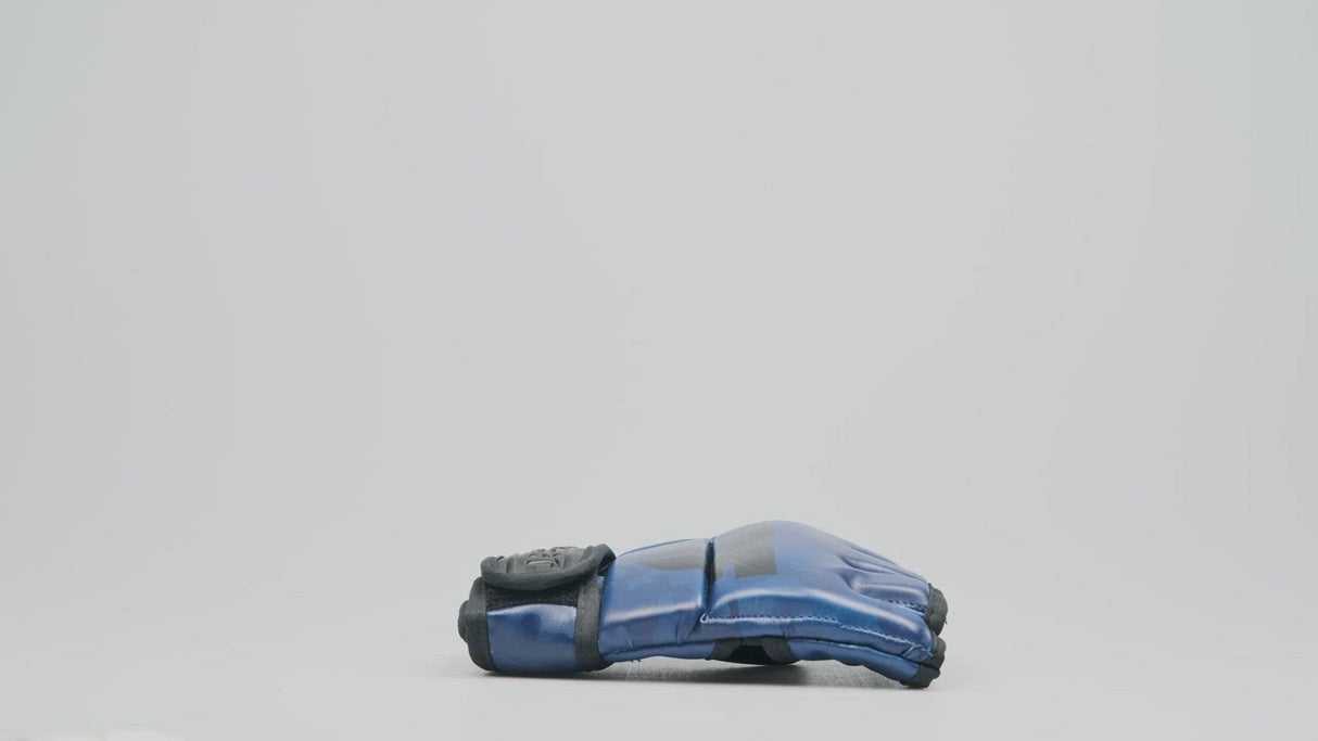 MMA gloves Fighter Competition - blue/camo