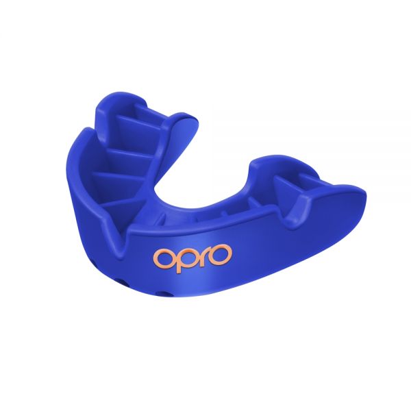 Mouth Guard OPRO Bronze - Blue