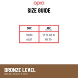 UFC EDITION Mouth Guard OPRO Bronze - Red