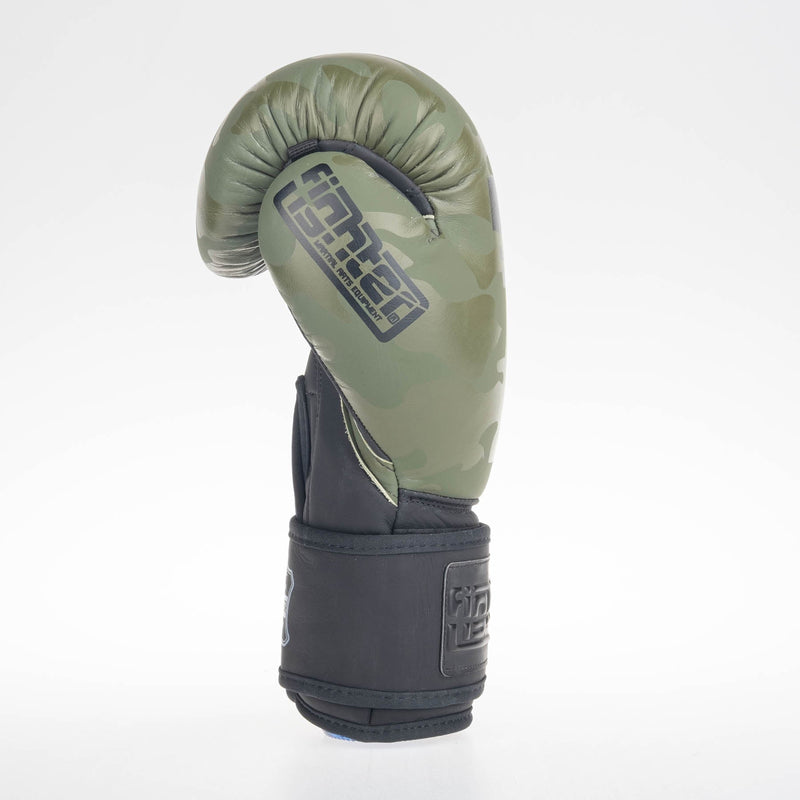 Fighter Boxing Gloves SIAM - Khaki/camo, FBG-003CKH