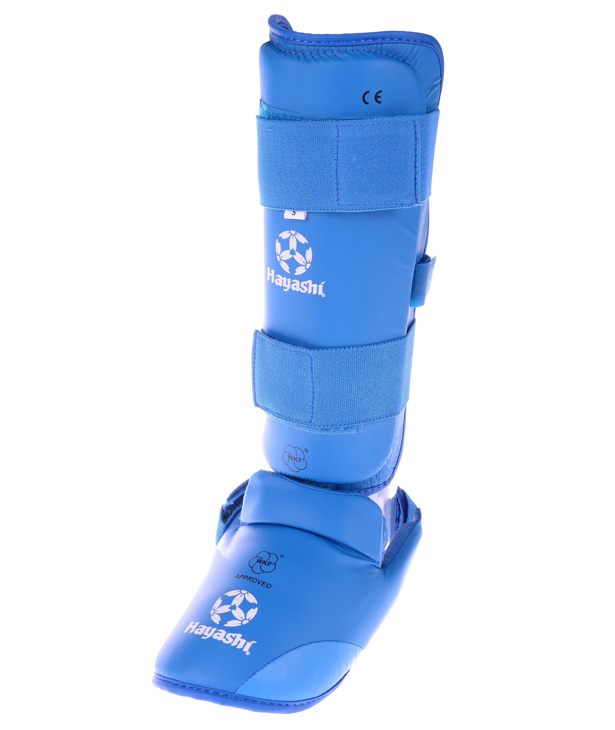 超人気の雑貨店 Hayashi WKF 343-6 Blue, - protection shin and Foot 足用保護パッド