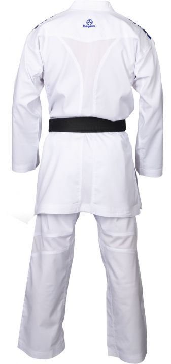 Hayashi WKF Karate-Gi CHAMPION FLEXZ - White/Blue, 043-16