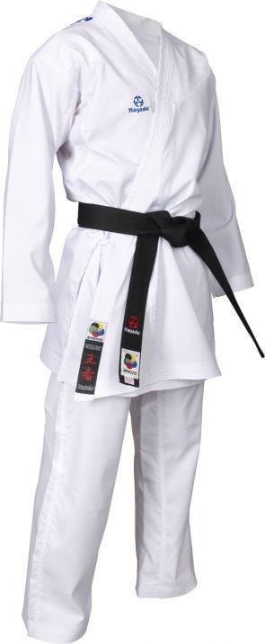 Hayashi WKF Karate-Gi CHAMPION FLEXZ - White/Blue, 043-16