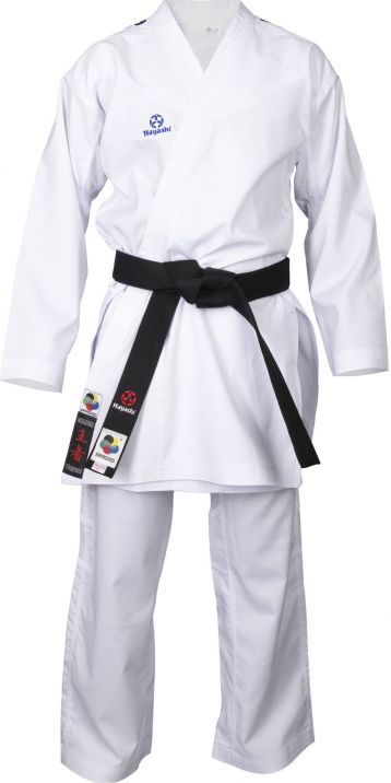 Hayashi WKF Karate-Gi CHAMPION FLEXZ - White/Blue, 043-16