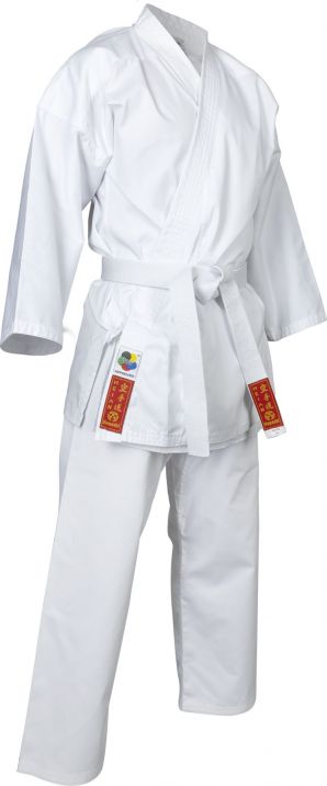 Hayashi HEIAN Lightweight White student uniform - 7oz WKF approved SPE, 020-1WKF