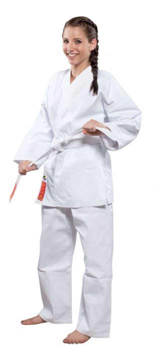 Hayashi HEIAN Lightweight White student uniform - 7oz WKF approved SPE, 020-1WKF