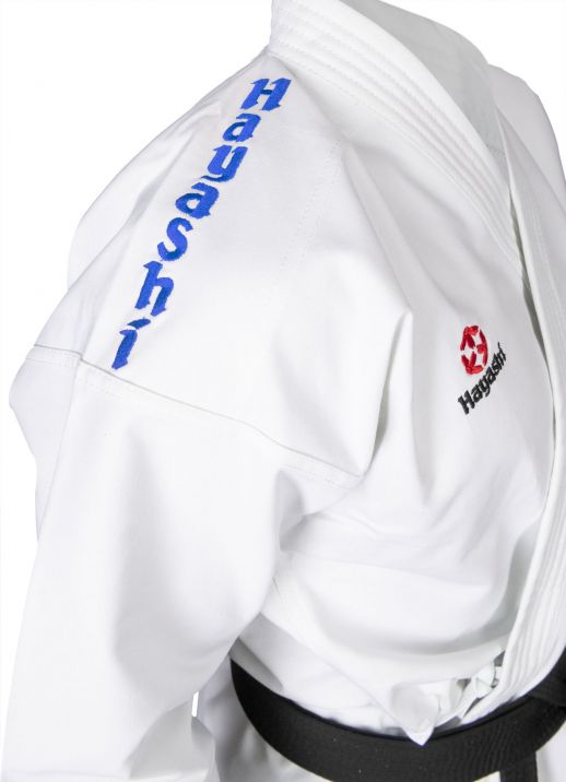 Hayashi WKF Karate-Gi KATAMORI - Blue Embroidery, 0295-4