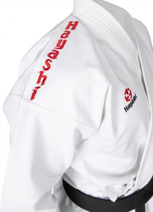 Hayashi WKF Karate-Gi KATAMORI - Bordado rojo, 0295-4