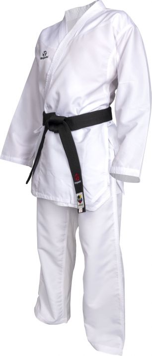 Hayashi White Karate-gi PREMIUM KUMITE 100% Polyester Ultra-Light, 0473-1