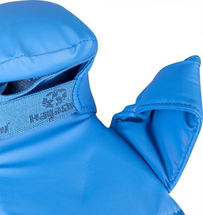 Hayashi WKF Karate Gloves - Blue – Fighters Inc. - Martial Arts