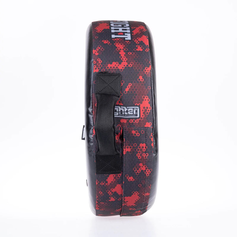 Fighter Round Shield - Life Is A Fight - Red Camo, FKSH-32