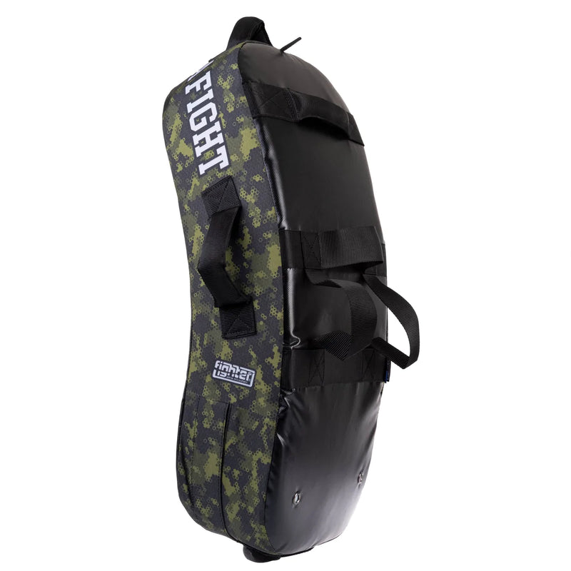 Fighter Kicking Shield - MULTI GRIP - Life is a Fight - Green Camo, FKSH-27