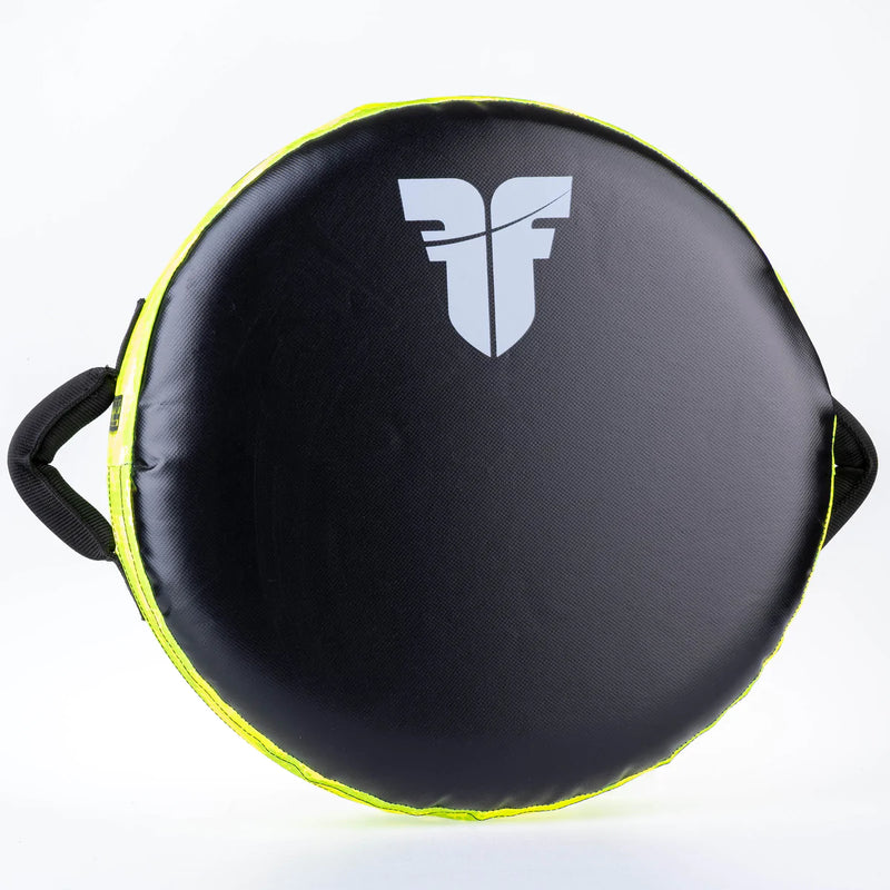 Fighter Round Shield - Life Is A Fight - neon Camo, FKSH-38