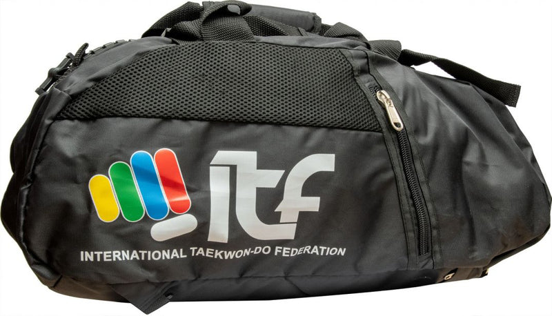Backpack-Sportsbag-Dufflebag combination “ITF Nero”