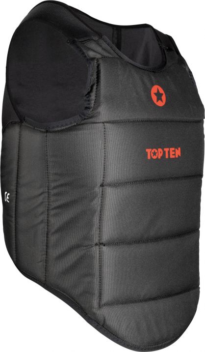 TOP TEN Super Light Chest Guard - black, CHG500-9