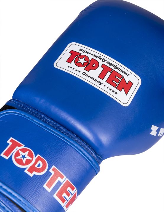 Top Ten Boxing Gloves IBA - blue - 20101-6