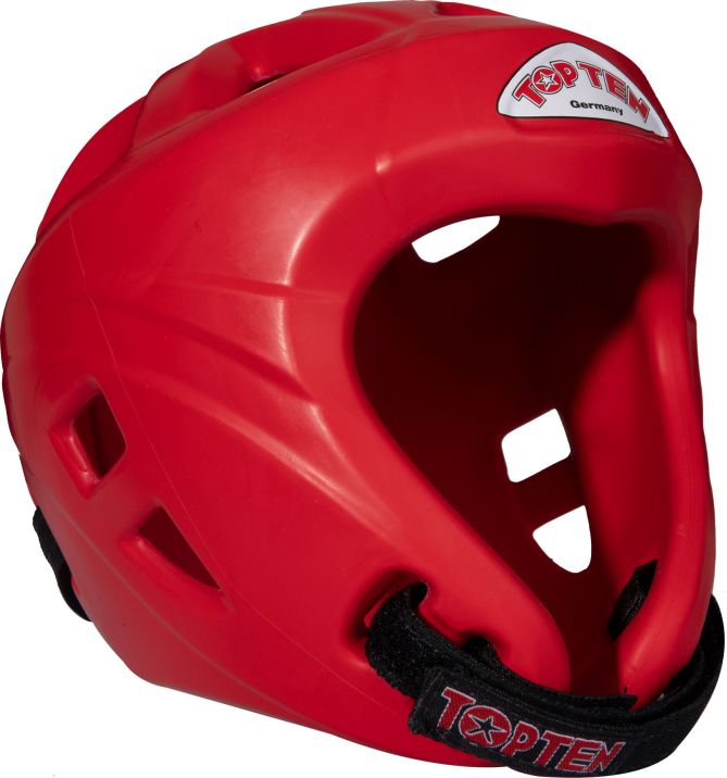 Top Ten Red Avantgarde Head Guard - red, 0066-R
