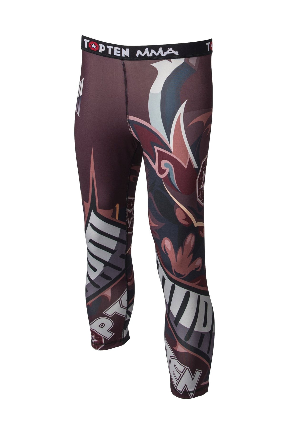 Top Ten workout leggings Samurai - dark red