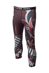 Top Ten workout leggings Samurai - dark red