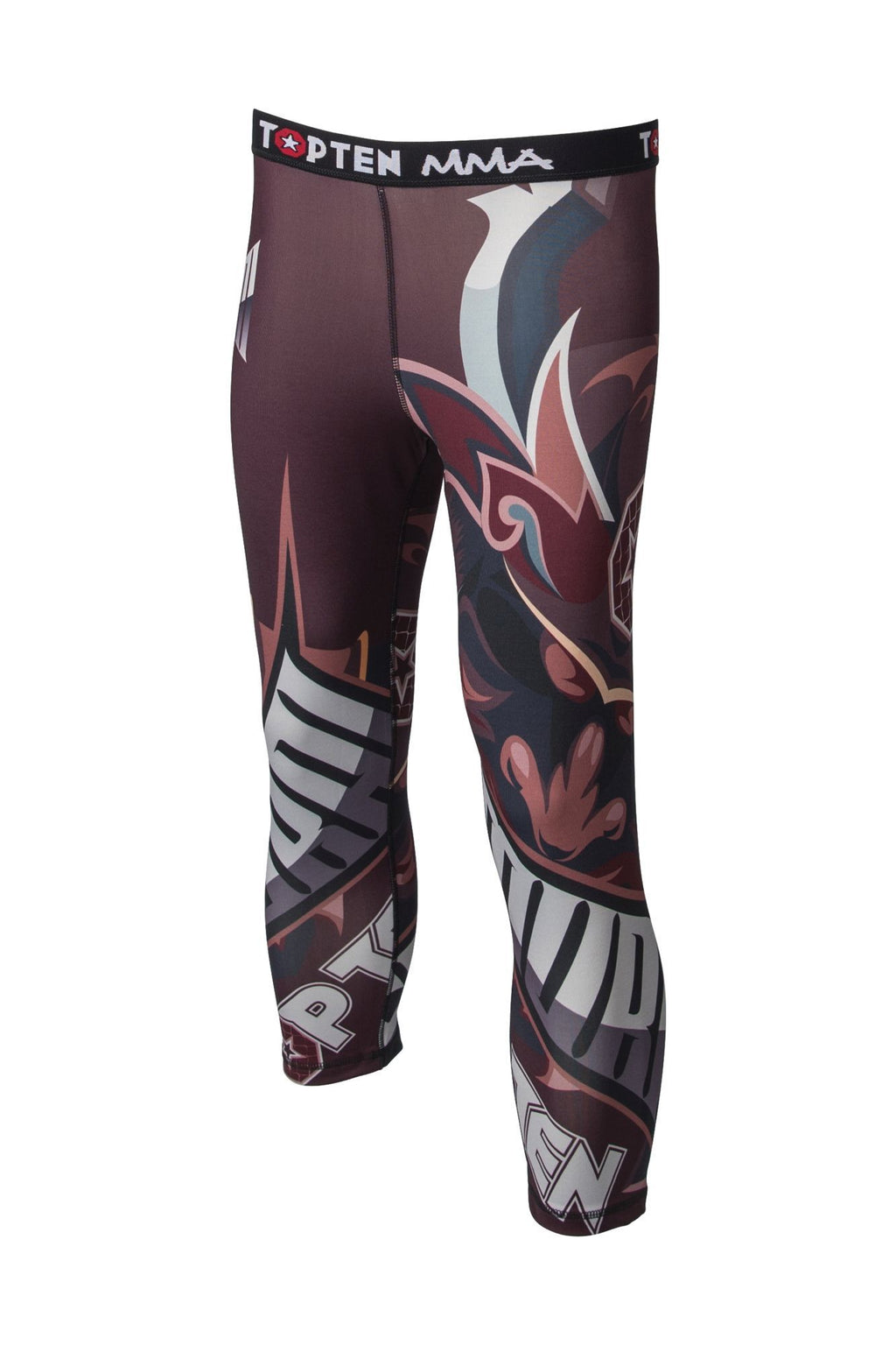 Top Ten workout leggings Samurai dark red