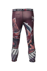 Top Ten workout leggings Samurai - dark red