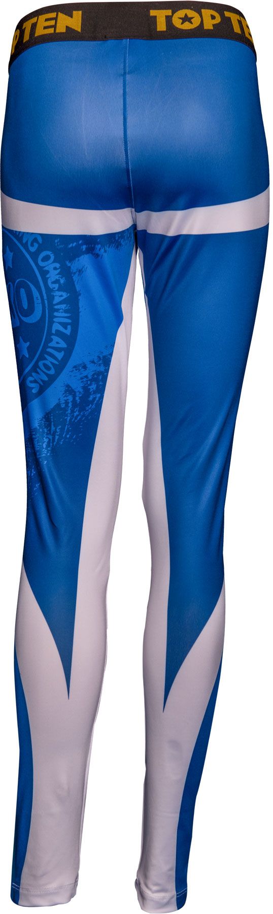 Top Ten workout leggings WAKO - blue