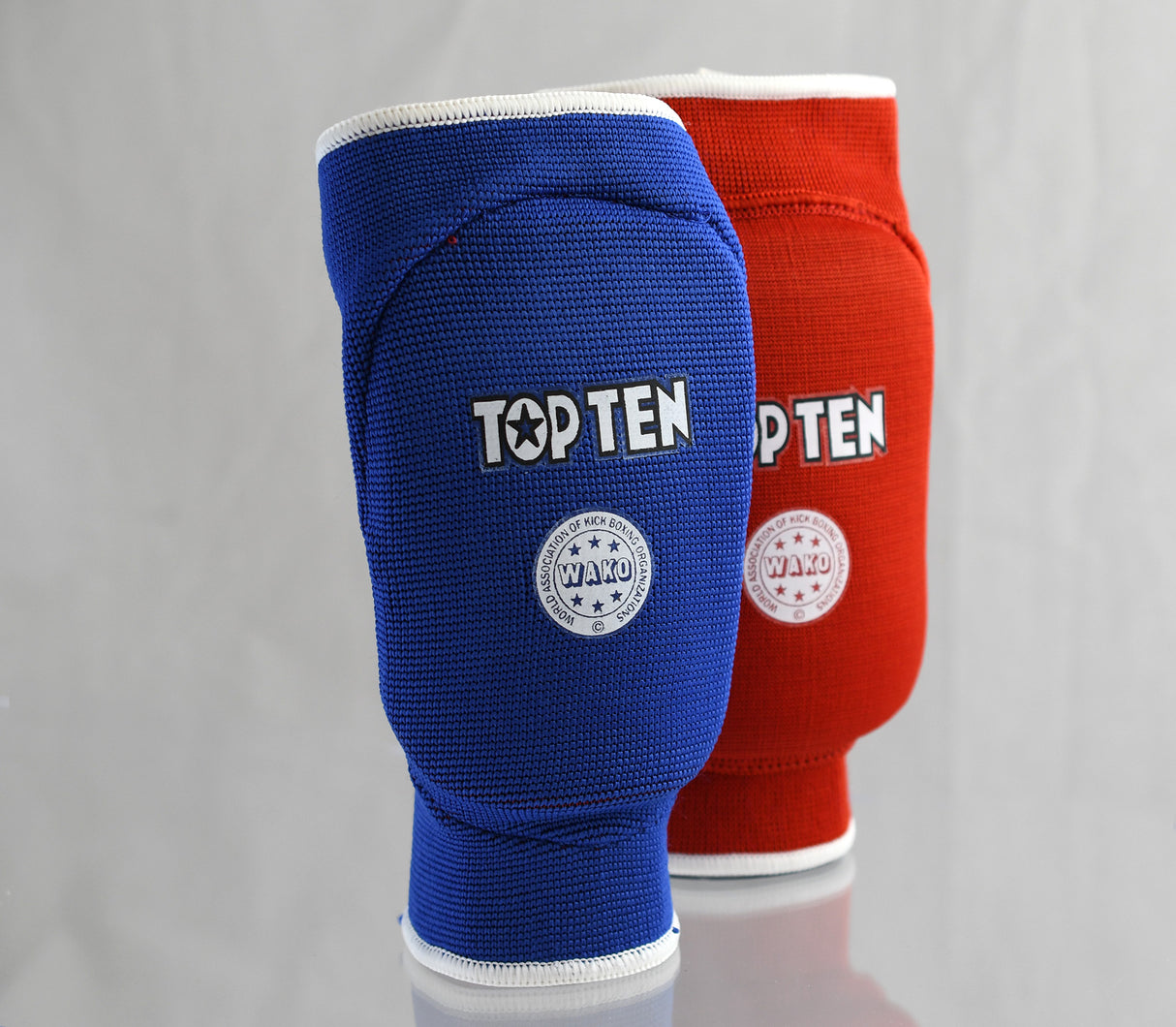 Top Ten Elbow Guard WAKO NASKA Reversible Red/Blue protector, 3214-46