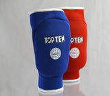 Top Ten Elbow Guard WAKO NASKA Reversible Red/Blue protector, 3214-46