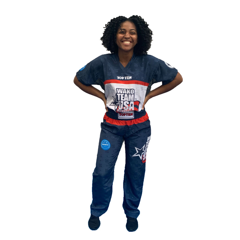 WAKO USA Top Ten uniform, 1616-AME